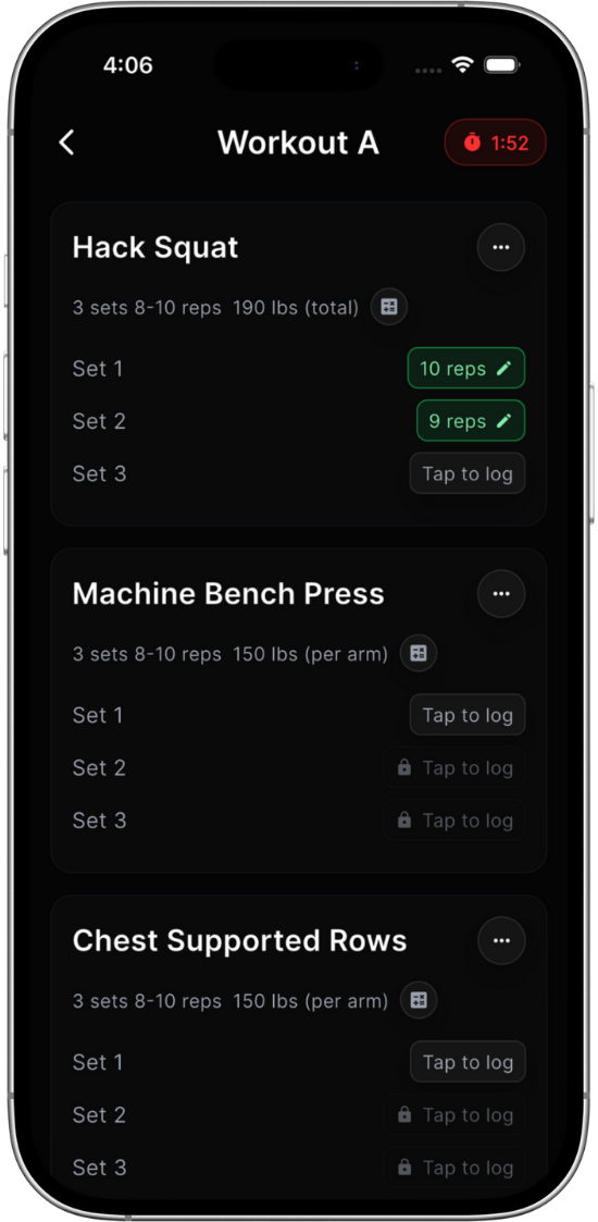MyoFactor App Screenshot